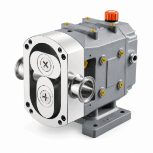 Single-lobe rotor pump